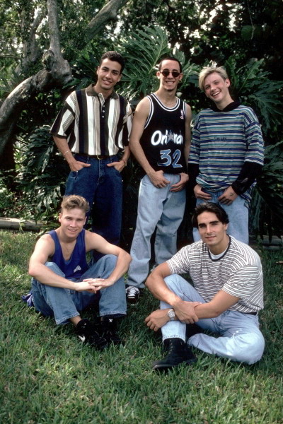 Backstreet Boys những ngày đầu mới thành lập.