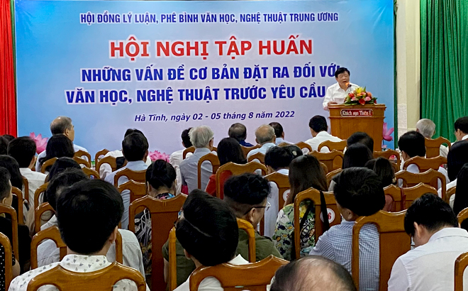 Quang cảnh lớp tập huấn