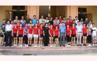 Báo Yên Bái tổ chức thi đấu thể thao chào mừng ngày Phụ nữ Việt Nam
