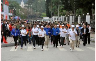 Yên Bái: Sôi nổi Ngày chạy Olympic vì sức khỏe toàn dân