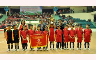 Đội bóng đá Yên Bình vô địch Giải bóng đá nhi đồng Cúp PT-TH tỉnh Yên Bái lần thứ XV