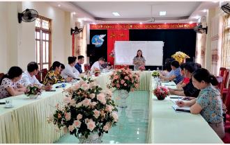 Hội Liên hiệp Phụ nữ tỉnh làm việc với SODI về Dự án quản lý cộng đồng và nâng cao năng lực cho người dân tộc Tày, Mông
