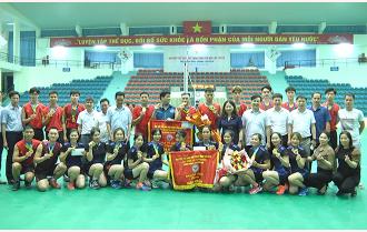 Huyện Lục Yên chiến thắng tuyệt đối ở môn bóng chuyền