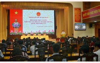 Đoàn Đại biểu Quốc hội tỉnh Yên Bái tiếp xúc cử tri sau Kỳ họp thứ 3, Quốc hội khóa XV