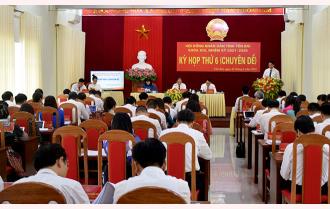 Kỳ họp thứ 6 (chuyên đề) HĐND tỉnh Yên Bái khóa XIX: Xem xét 4 tờ trình và dự thảo nghị quyết