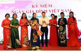 Hội Nữ doanh nhân tỉnh tổ chức Ngày hội Gia đình Việt Nam và trao giải Hội thi 