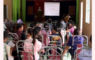 UDIC tổ chức hội nghị tư vấn xuất khẩu lao động tại huyện Yên Bình 