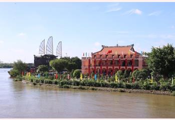 Bến Nhà Rồng nay là Bảo tàng Hồ Chí Minh - chi nhánh Thành phố Hồ Chí Minh. (Ảnh: TTXVN)