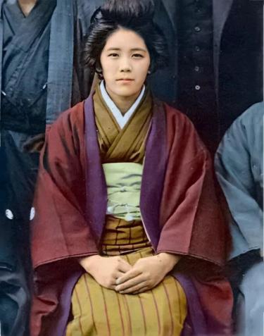 Bà Kane Tanaka ở tuổi 20 vào năm 1923.