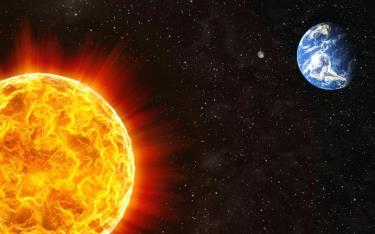 Với tốc độ di chuyển ra xa Mặt trời như hiện nay, nhiệt độ Trái Đất sẽ hạ một chút sau 1 tỷ năm. (Ảnh minh họa)