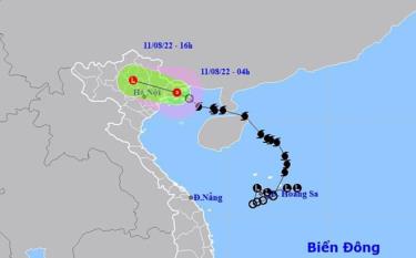 Áp thấp nhiệt đới tiếp tục gây mưa lớn cho miền Bắc, Thanh Hóa và Nghệ An trong hôm nay và ngày mai.