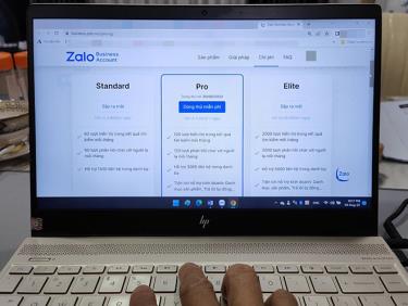 Các gói cước Zalo dự định thu phí đối với tài khoản người dùng cá nhân thông thường.