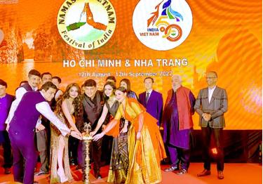 Lễ hội “Xin chào Việt Nam 2022” đã được khai mạc tại Hội trường Thống Nhất.
